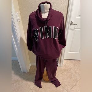 Victoria Secret sweat outfit.